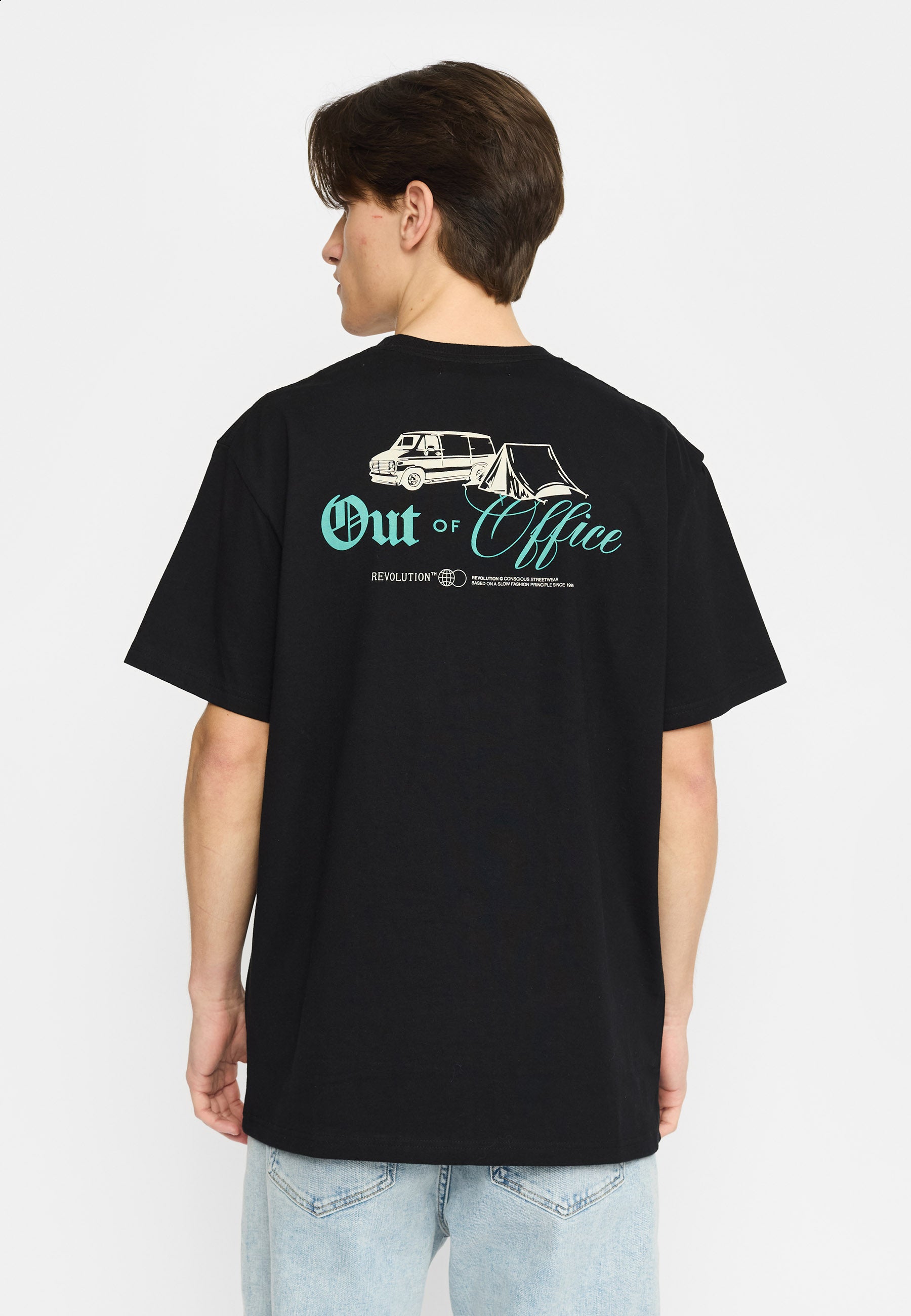 Revolution Application T-Shirt T-Shirts Black