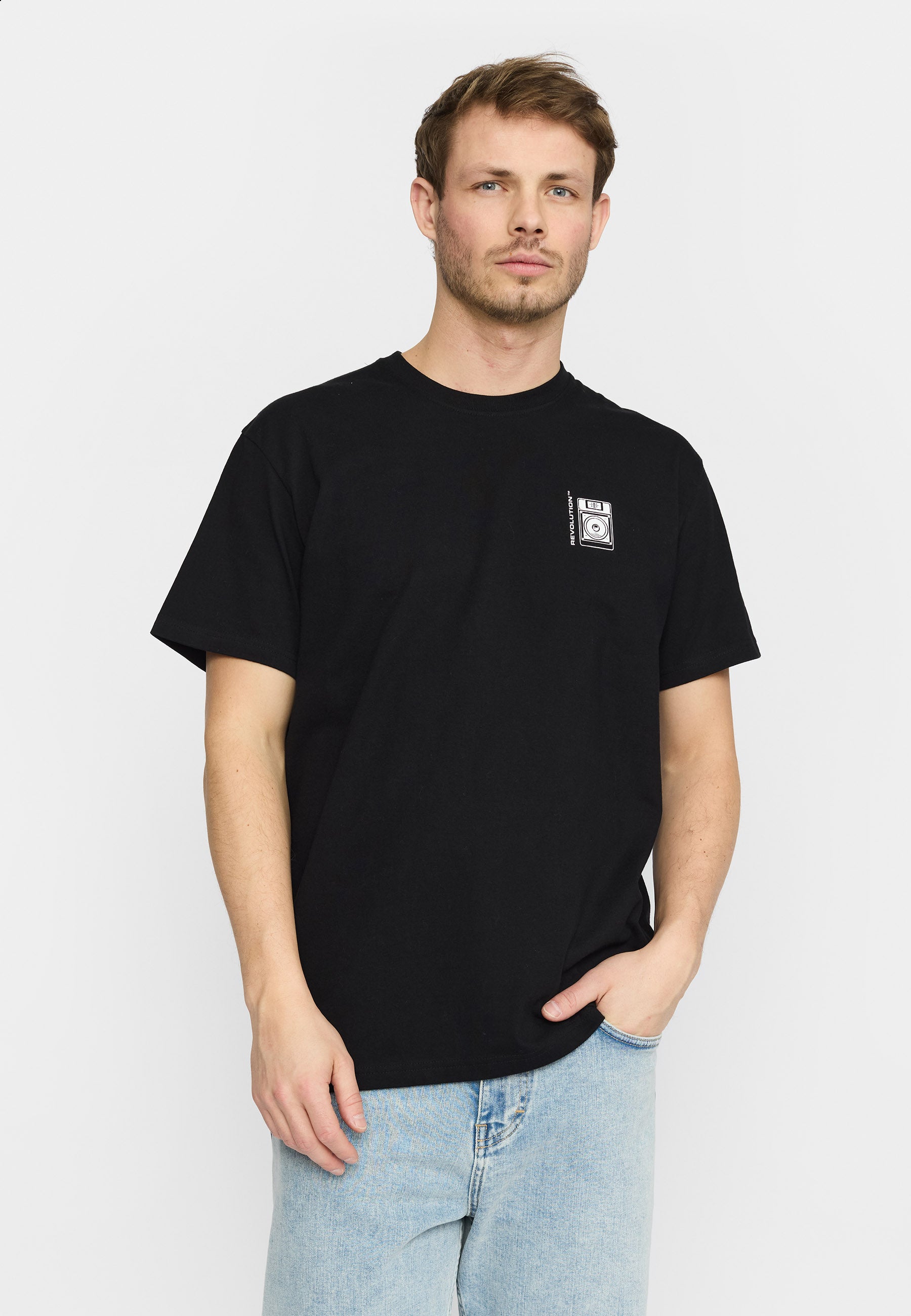 Revolution Application T-Shirt T-Shirts Black
