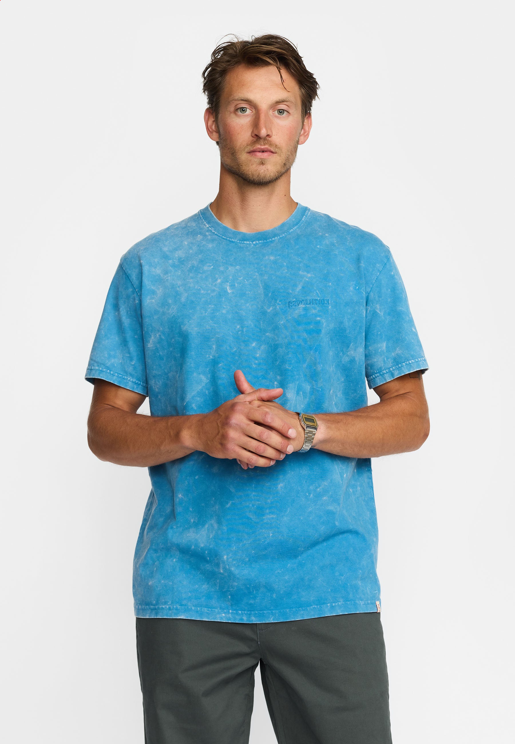 Revolution Application T-Shirt T-Shirts Blue