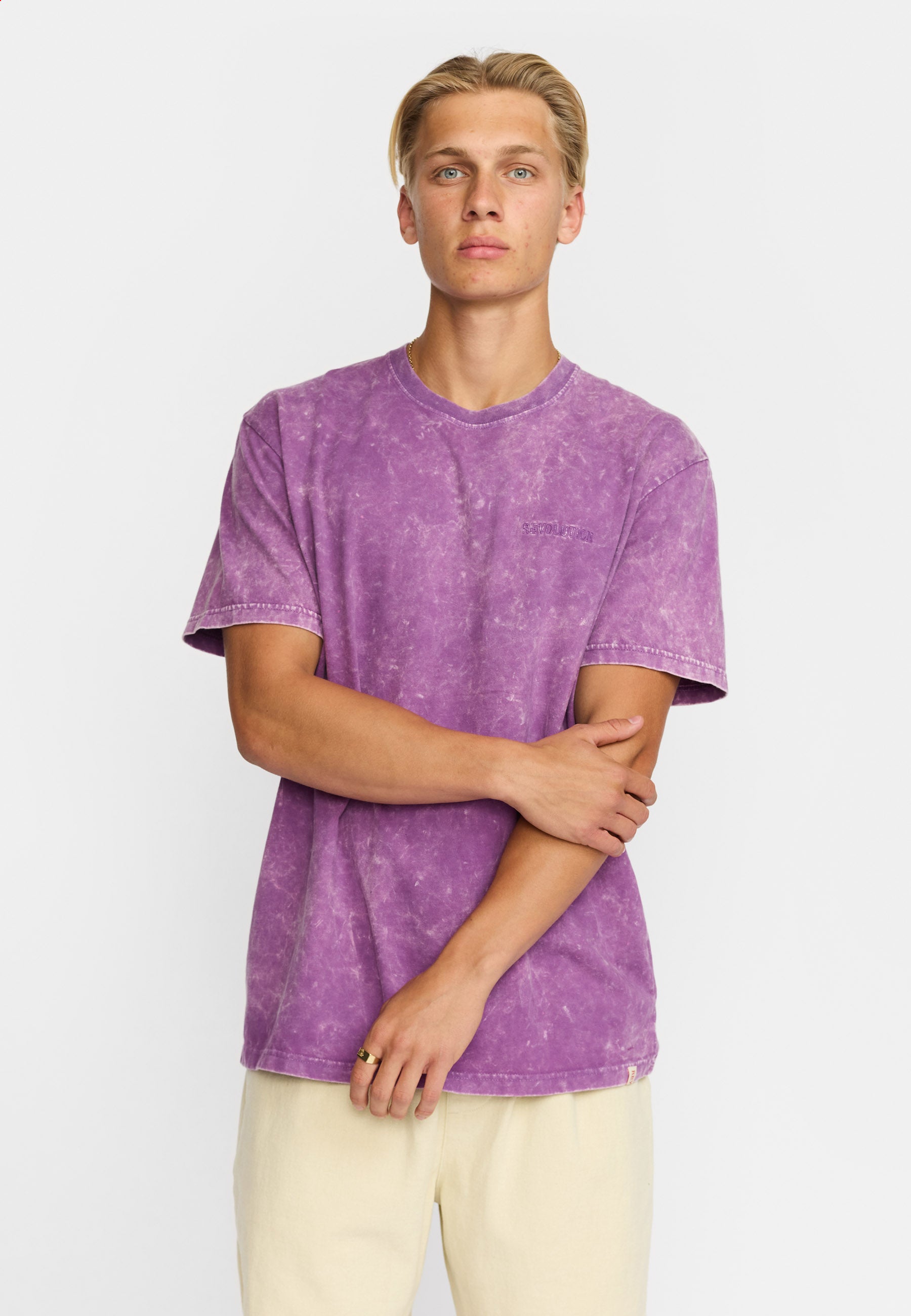Revolution Application T-Shirt T-Shirts Purple