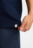 Revolution Application T-Shirt T-Shirts Navy-melange