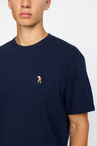 Revolution Application T-Shirt T-Shirts Navy-melange
