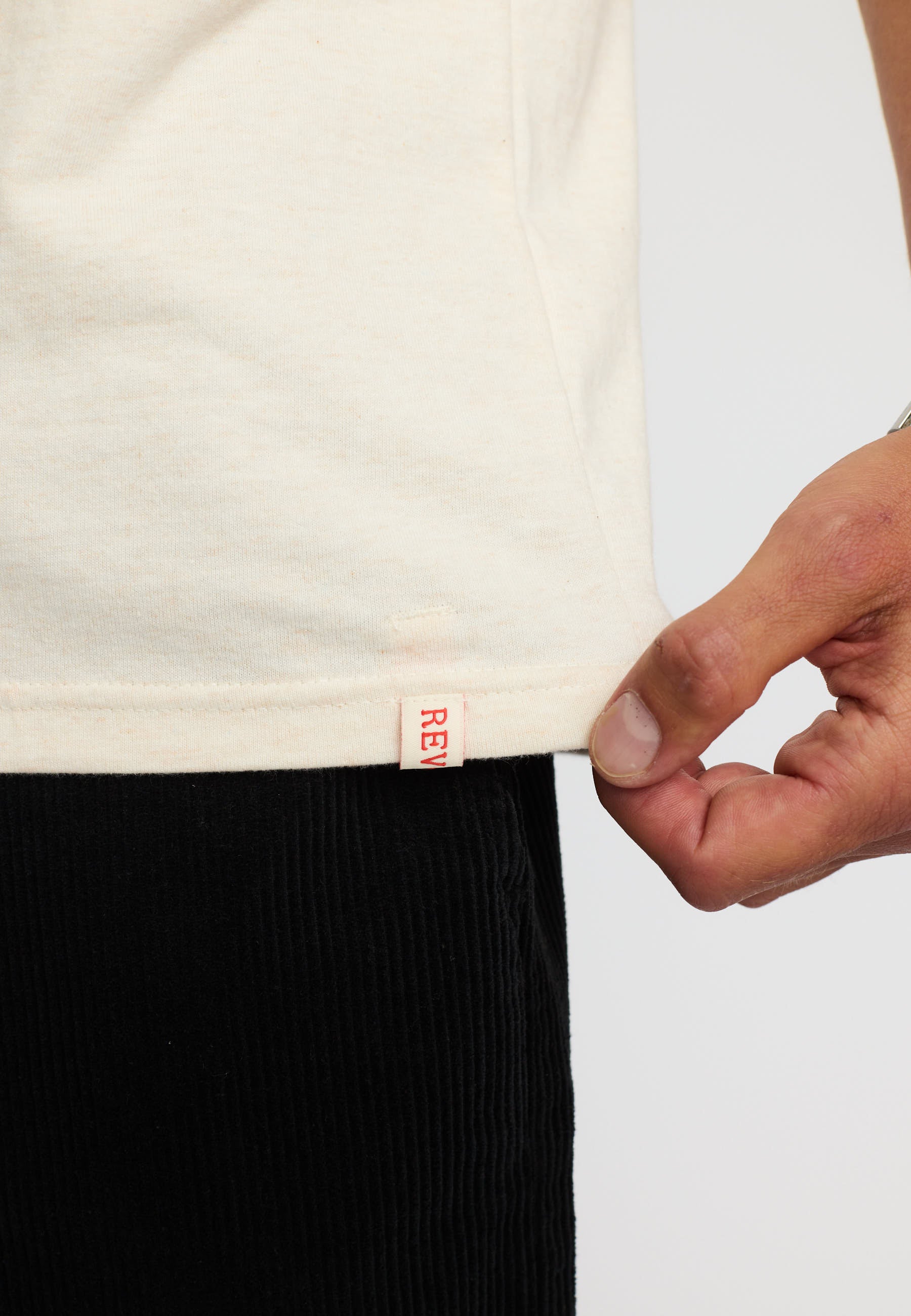 Revolution Application T-Shirt T-Shirts Offwhite-melange