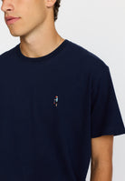 Revolution Application T-Shirt T-Shirts Navy-melange