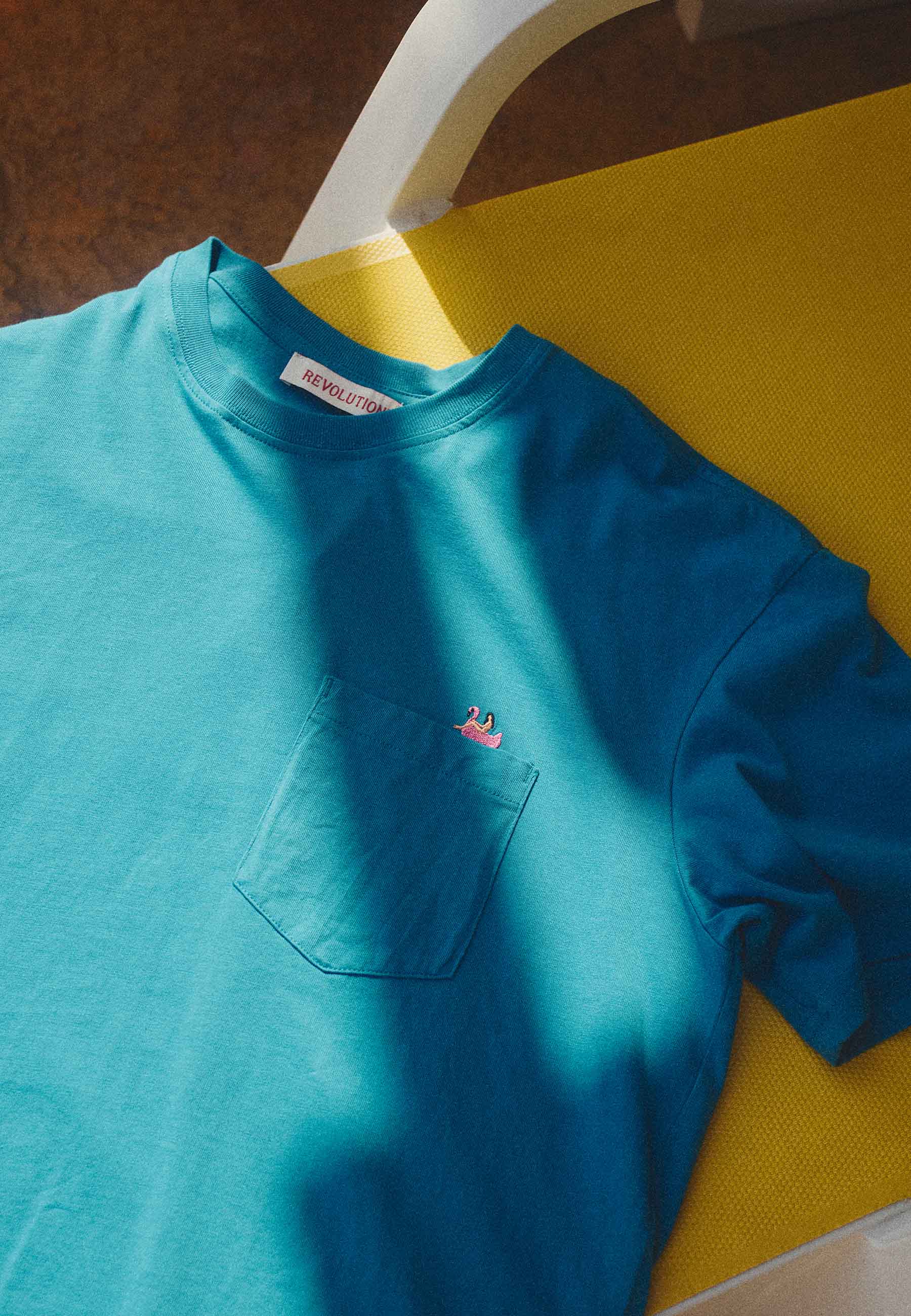 Revolution Application T-Shirt T-Shirts Blue