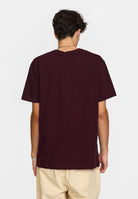 Revolution Application T-Shirt T-Shirts Burgundy-melange