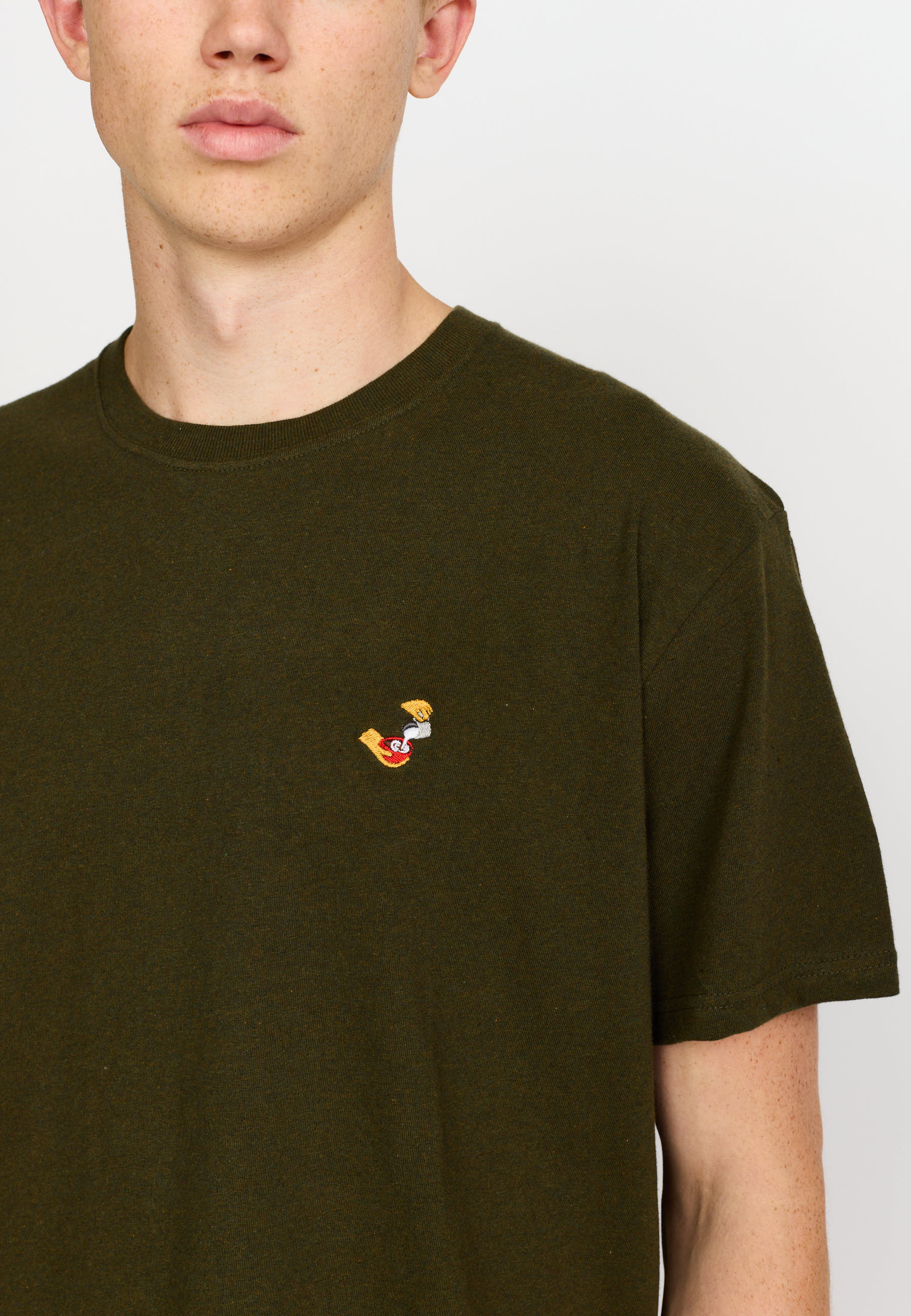 Revolution Application T-Shirt T-Shirts Army-melange