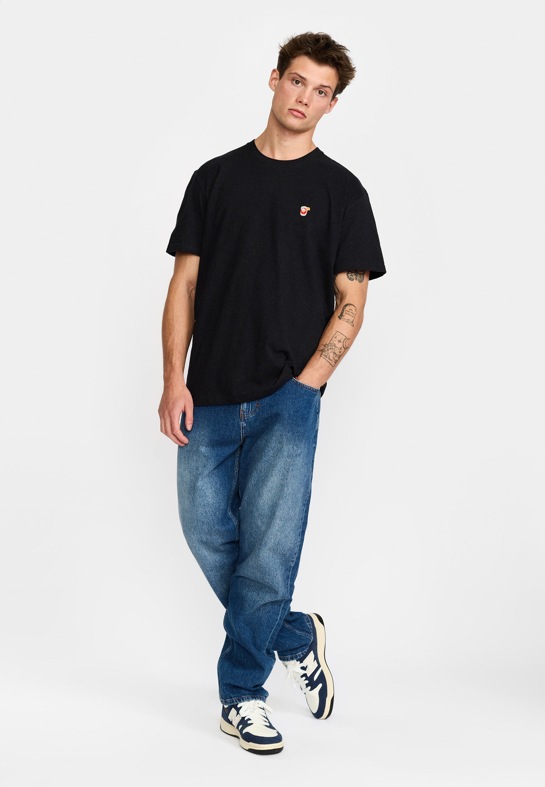 Revolution Application T-Shirt T-Shirts Black-melange
