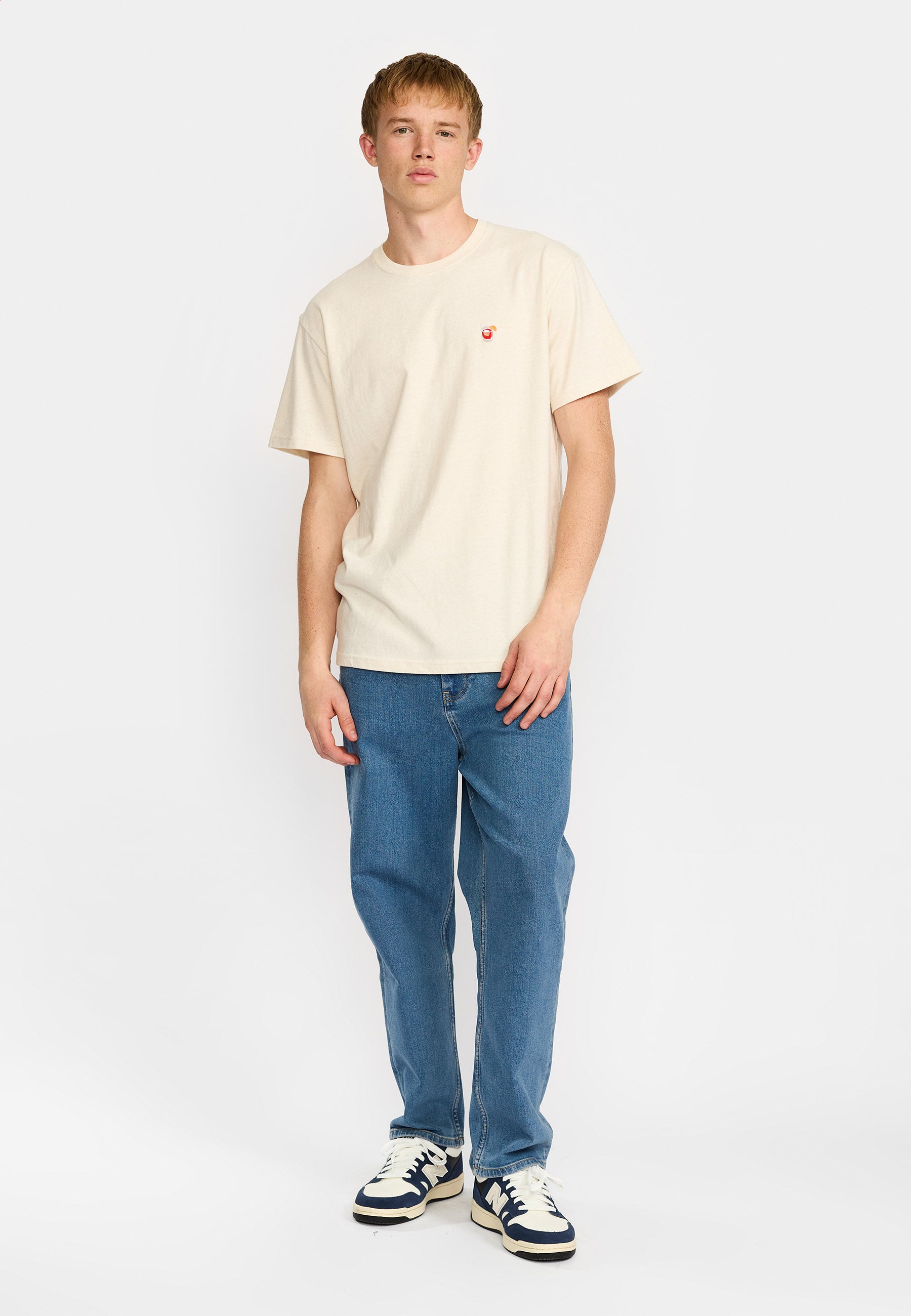 Revolution Application T-Shirt T-Shirts Offwhite-melange