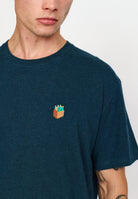 Revolution Application T-Shirt T-Shirts Darkpetrol-melange
