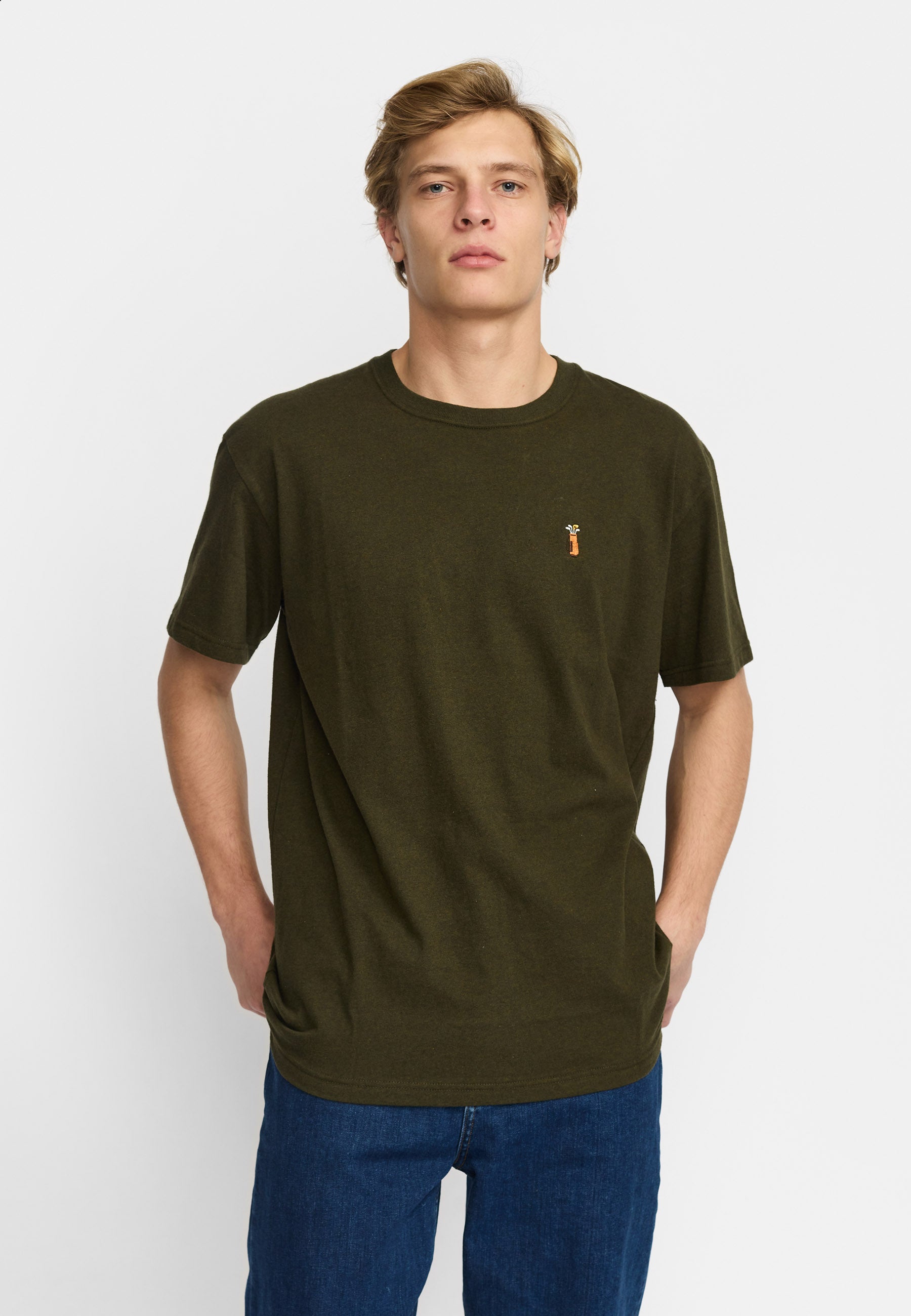 Revolution Application T-Shirt T-Shirts Army-melange
