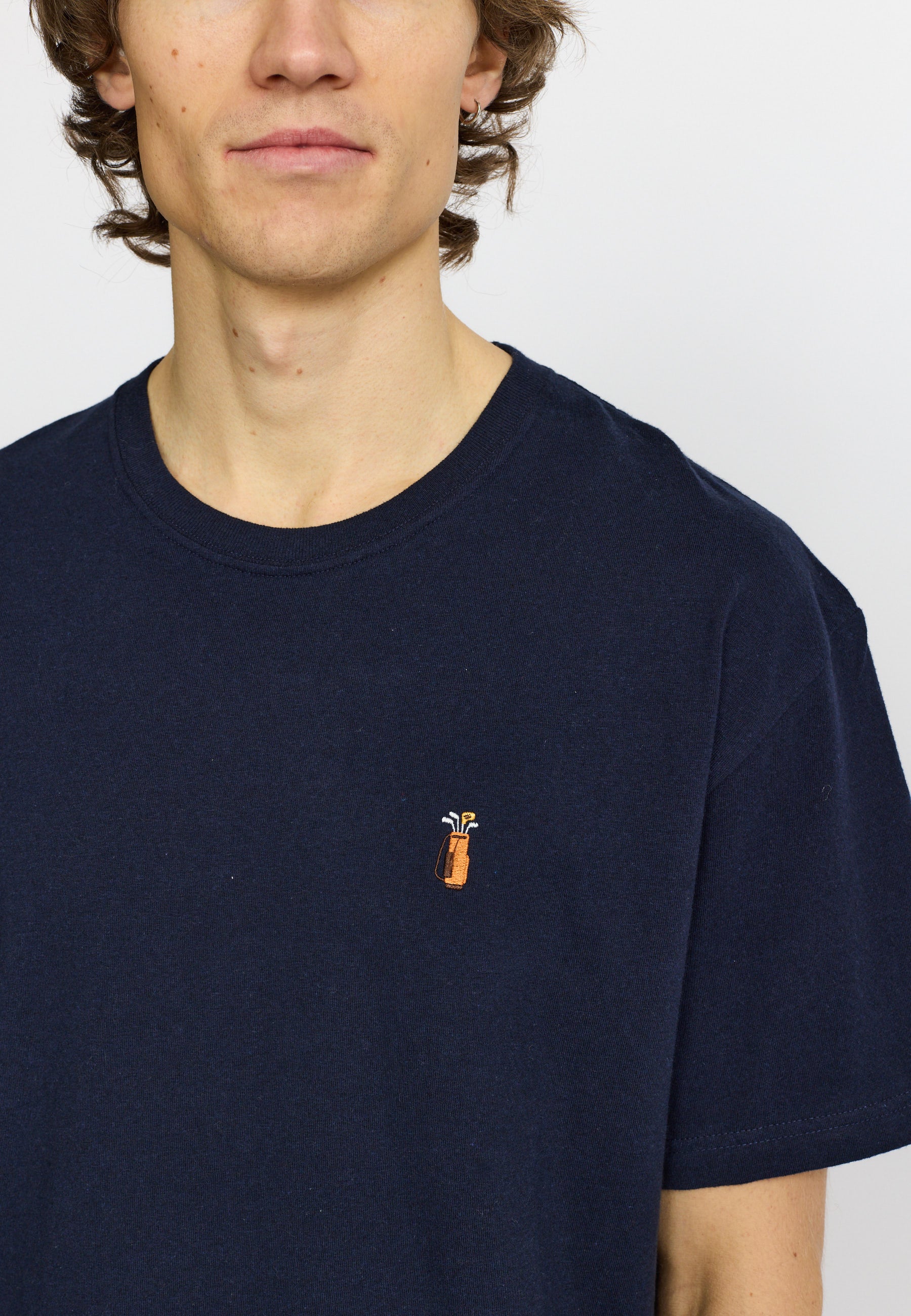 Revolution Application T-Shirt T-Shirts Navy-melange