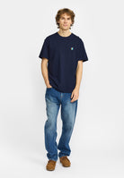 Revolution Application T-Shirt T-Shirts Navy-melange