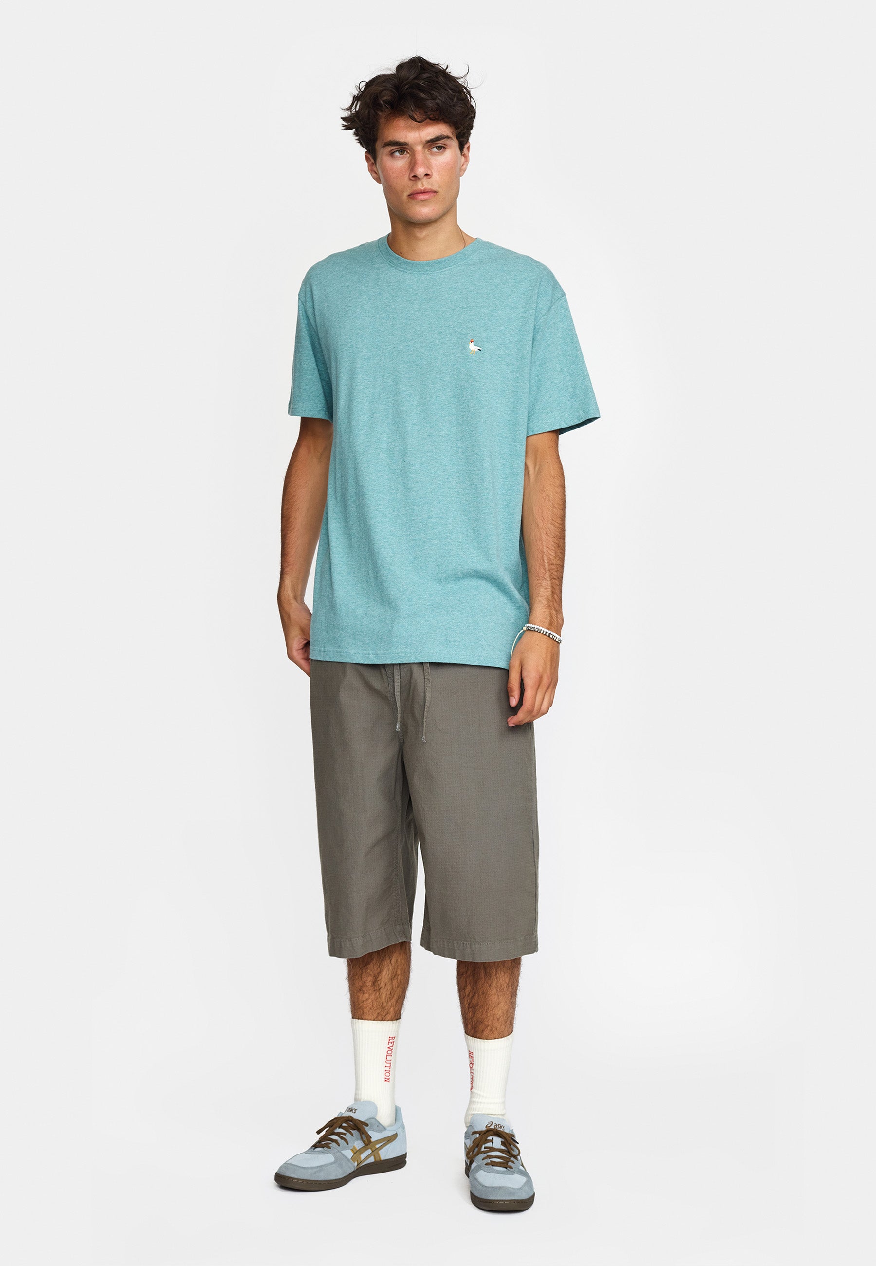Revolution Application T-Shirt T-Shirts Turquoise