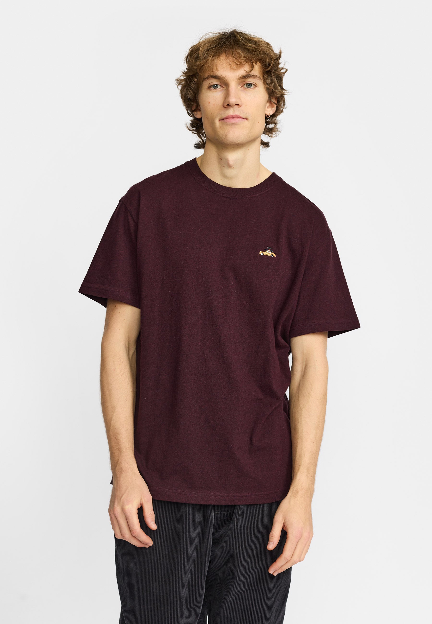 Revolution Application T-Shirt T-Shirts Burgundy