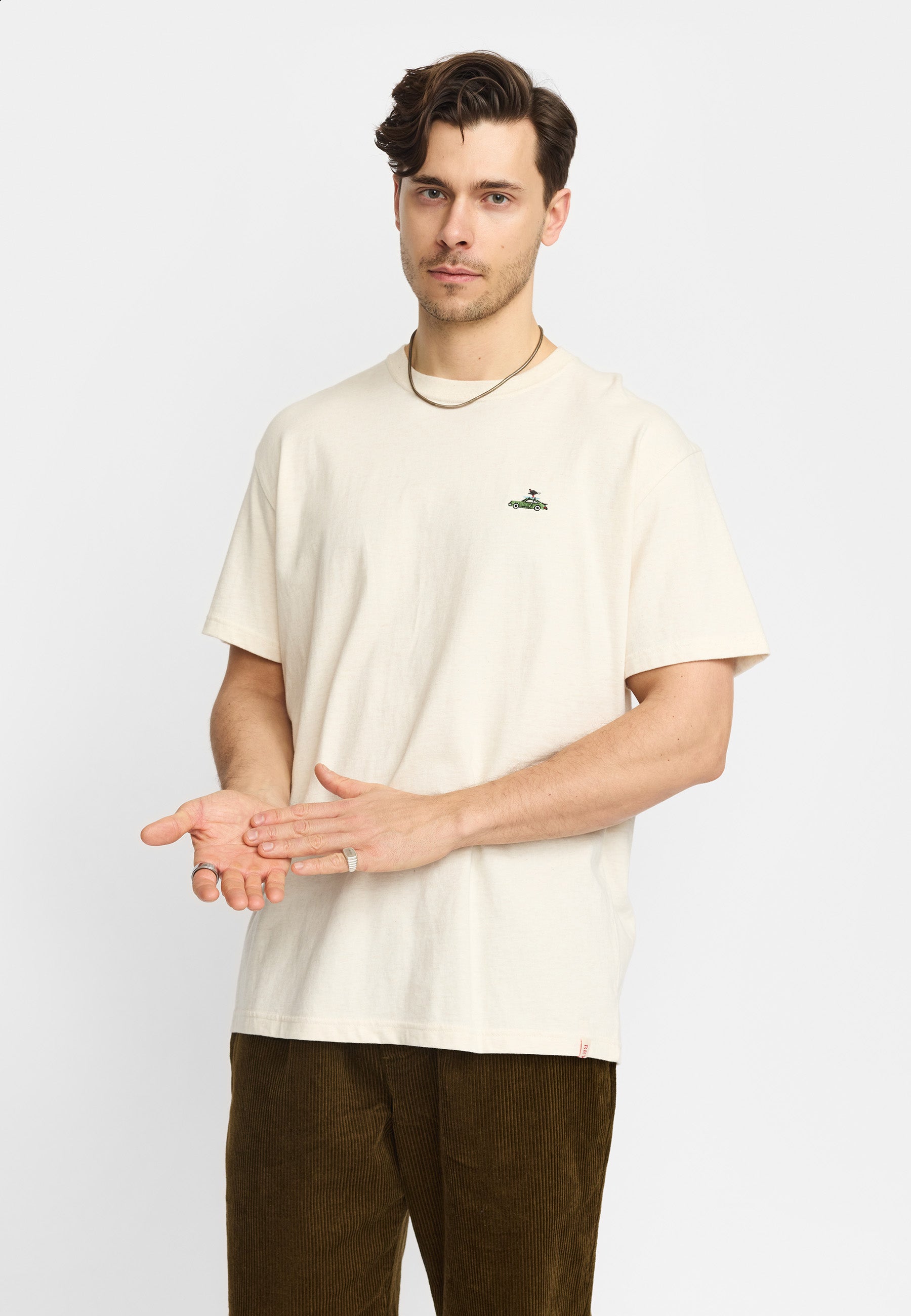Revolution Application T-Shirt T-Shirts Offwhite-melange
