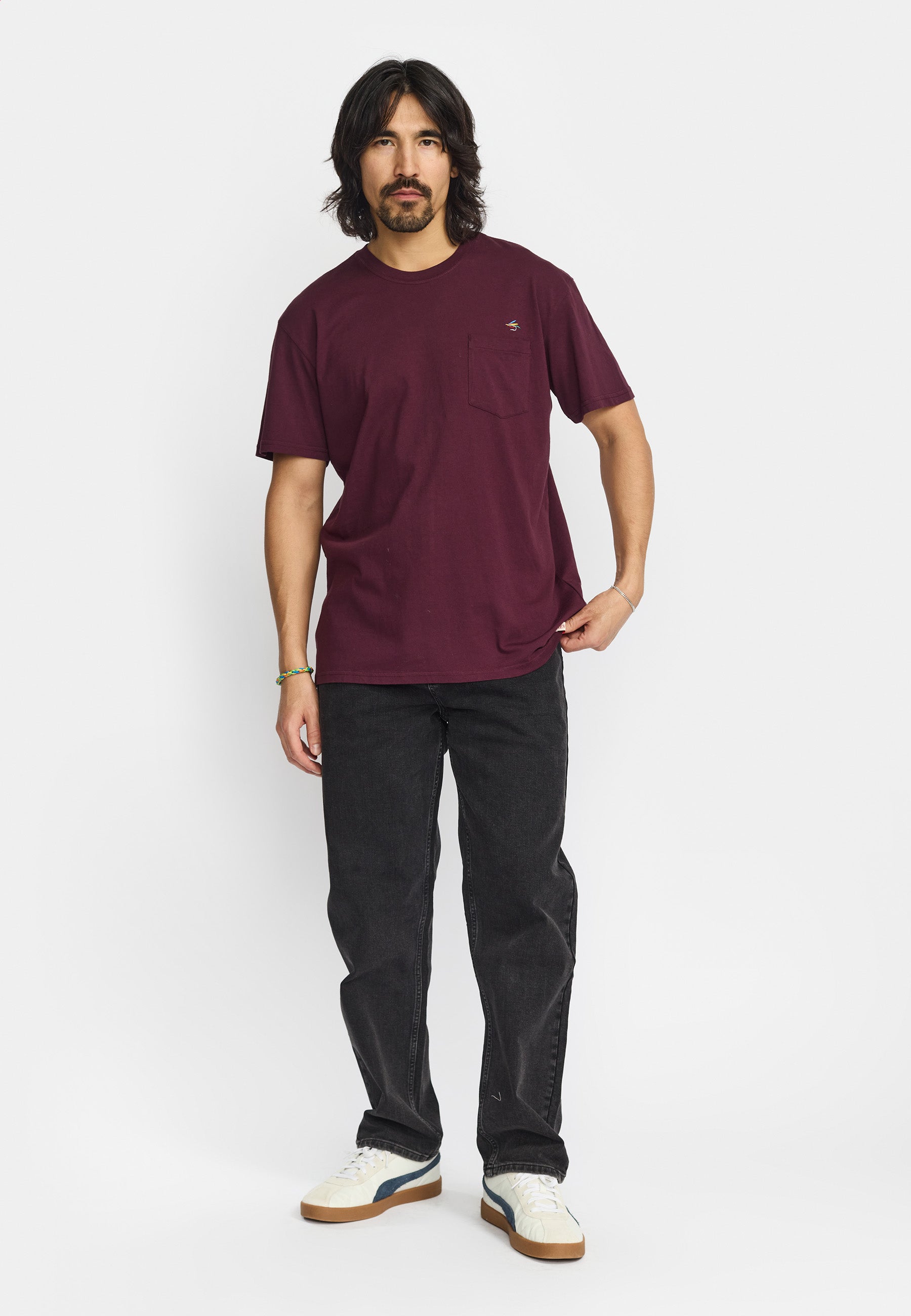 Revolution Application T-Shirt T-Shirts Burgundy