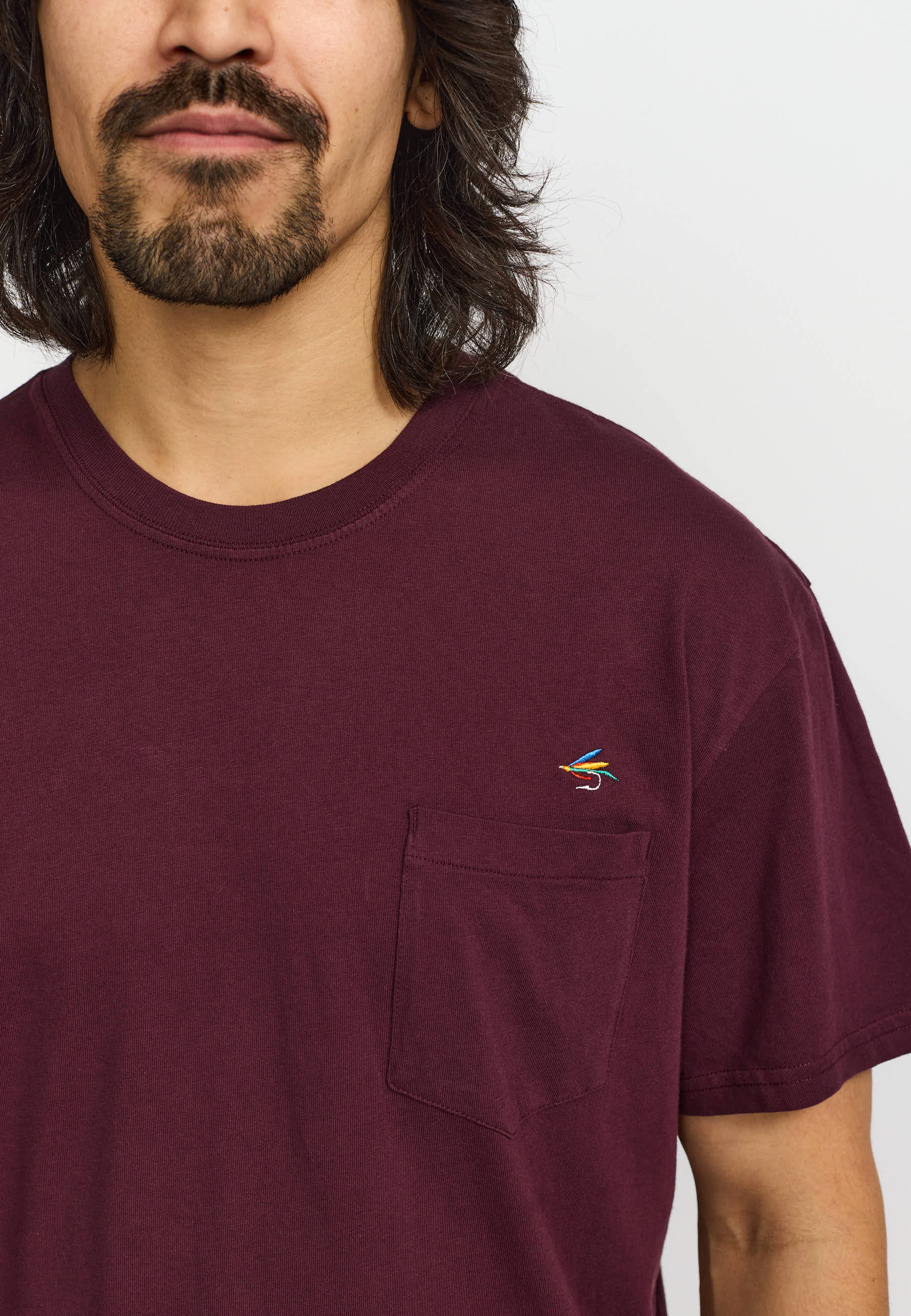 Revolution Application T-Shirt T-Shirts Burgundy