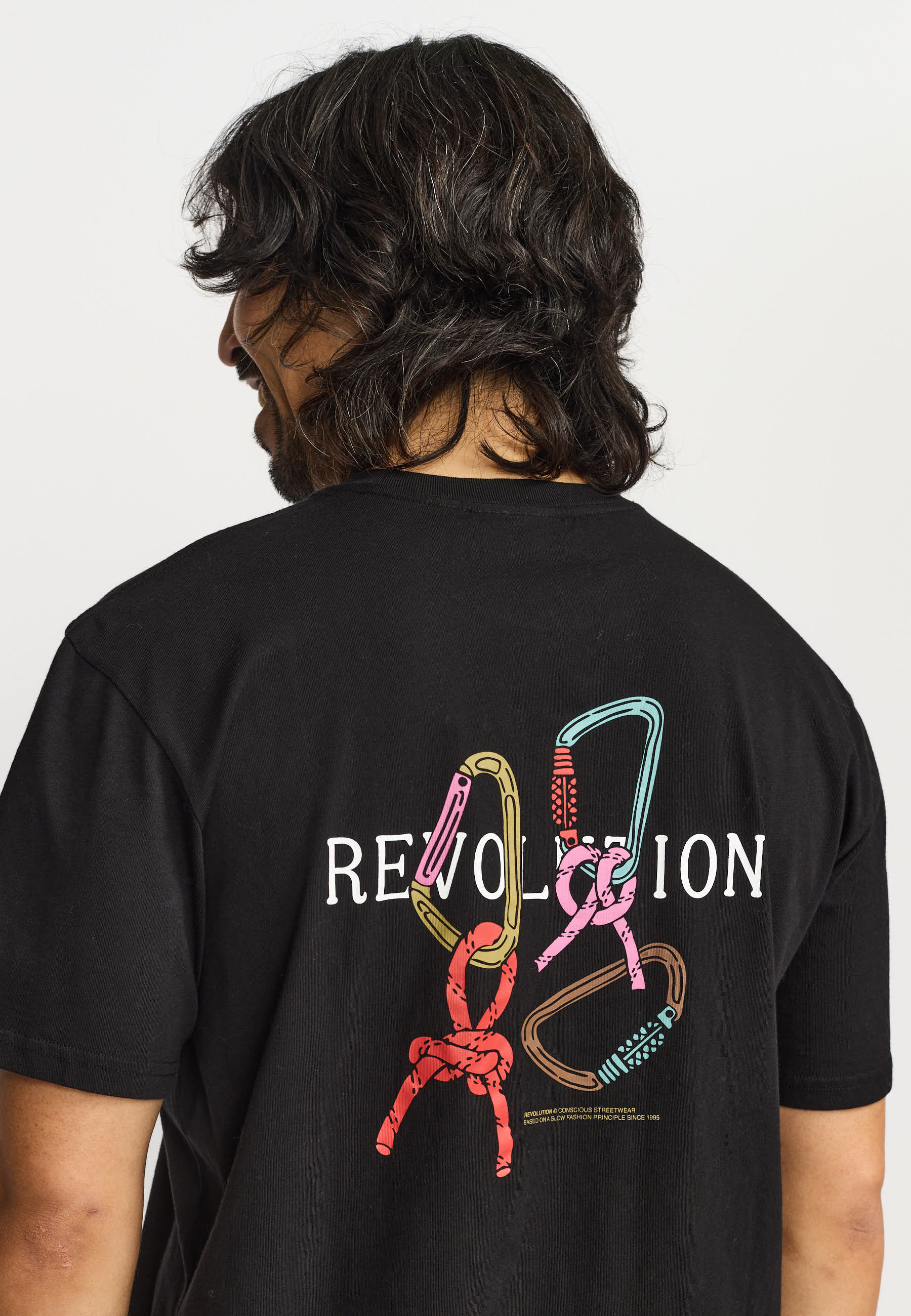 Revolution Application T-Shirt T-Shirts Black