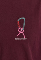 Revolution Application T-Shirt T-Shirts Burgundy