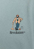 Revolution Application T-Shirt T-Shirts Dustblue