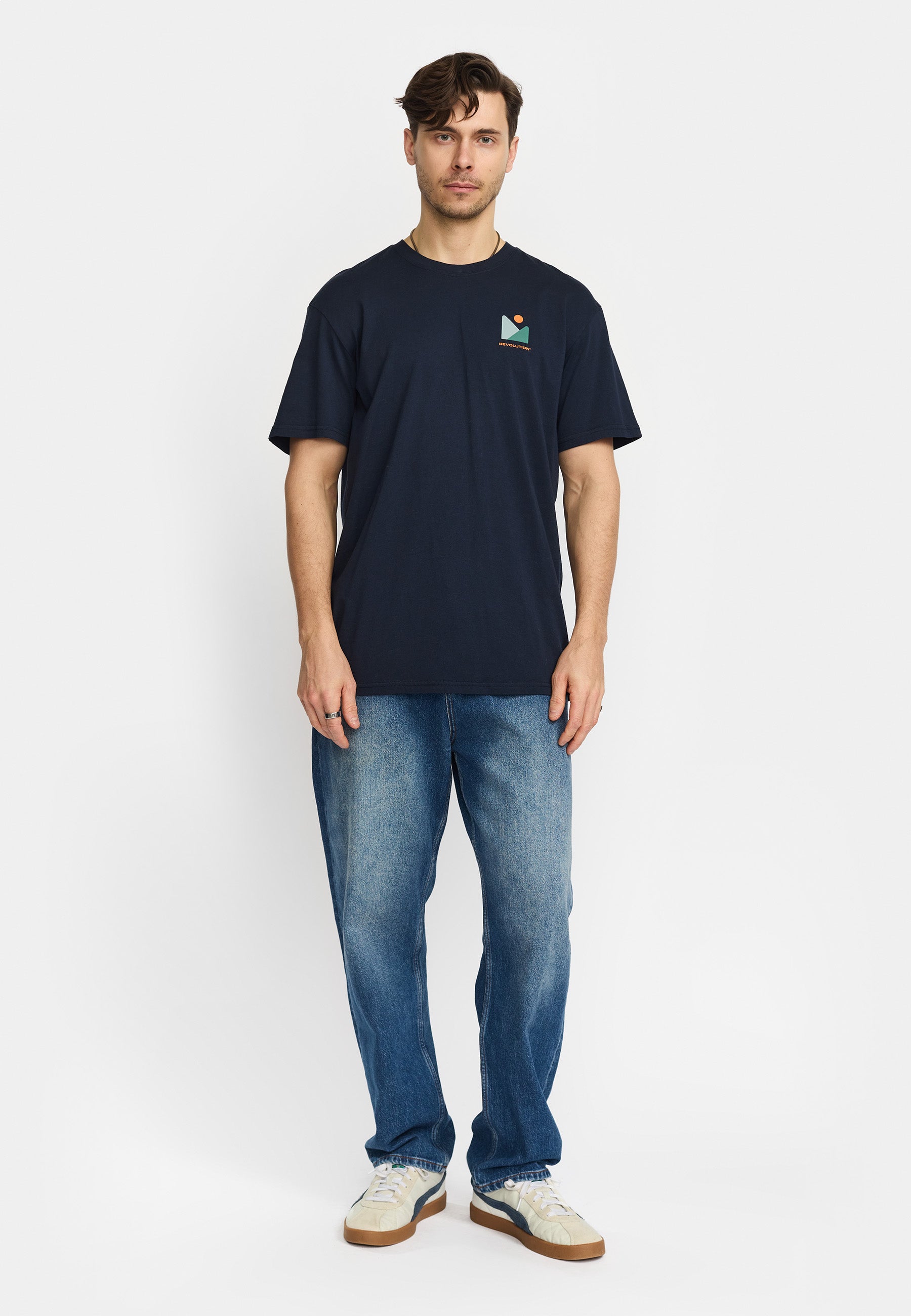 Revolution Application T-Shirt T-Shirts Navy