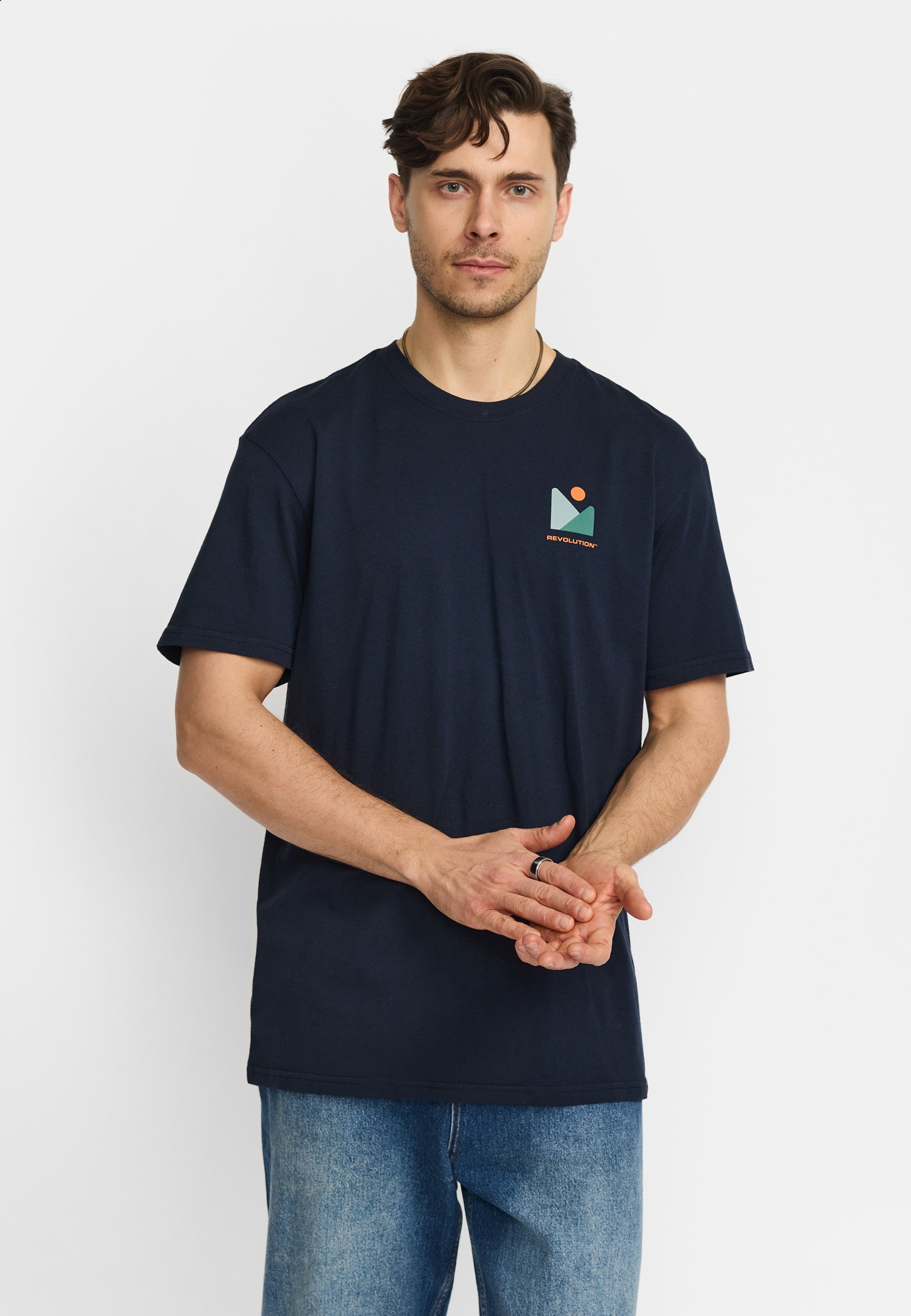 Revolution Application T-Shirt T-Shirts Navy