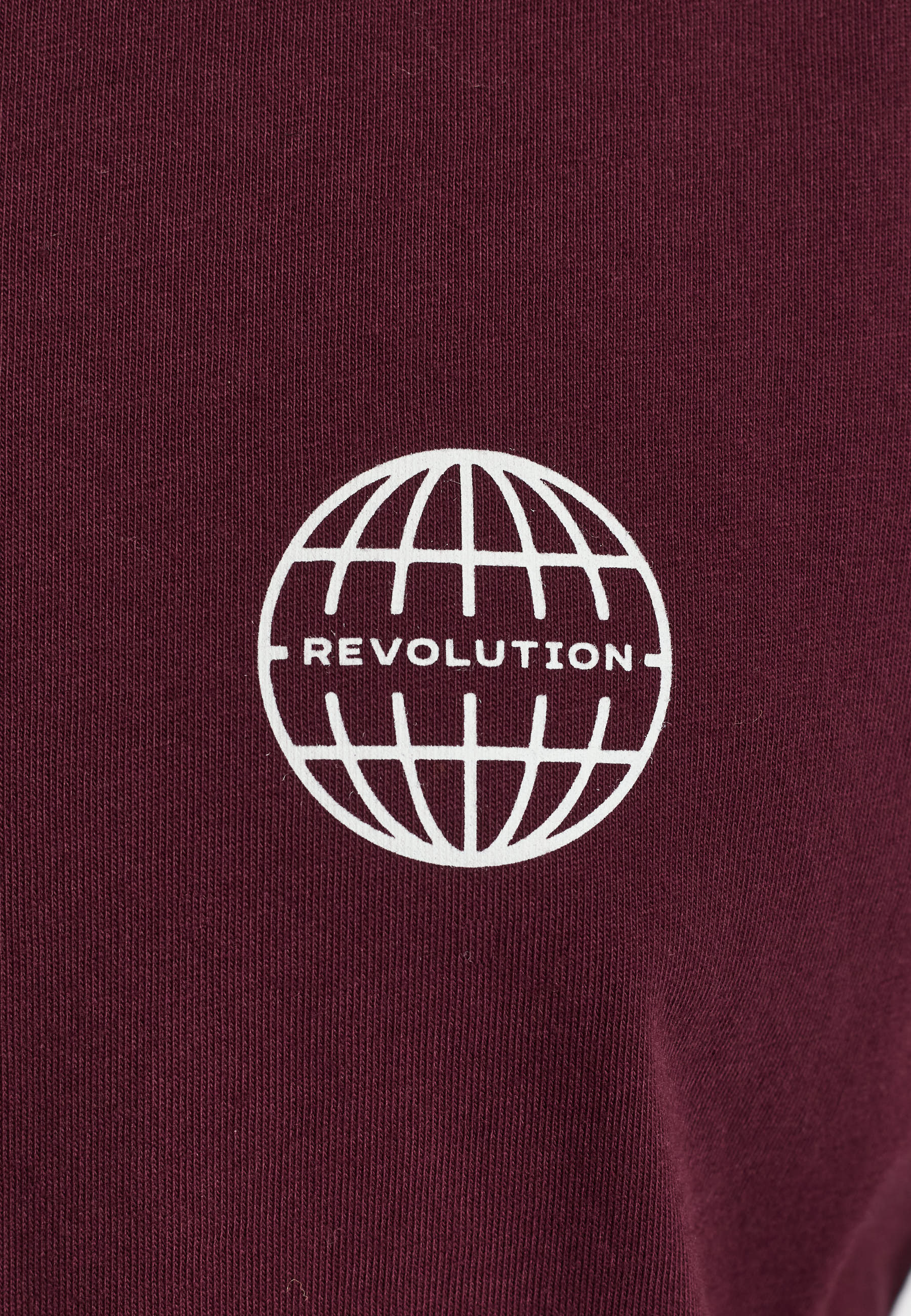 Revolution Application T-Shirt T-Shirts Burgundy
