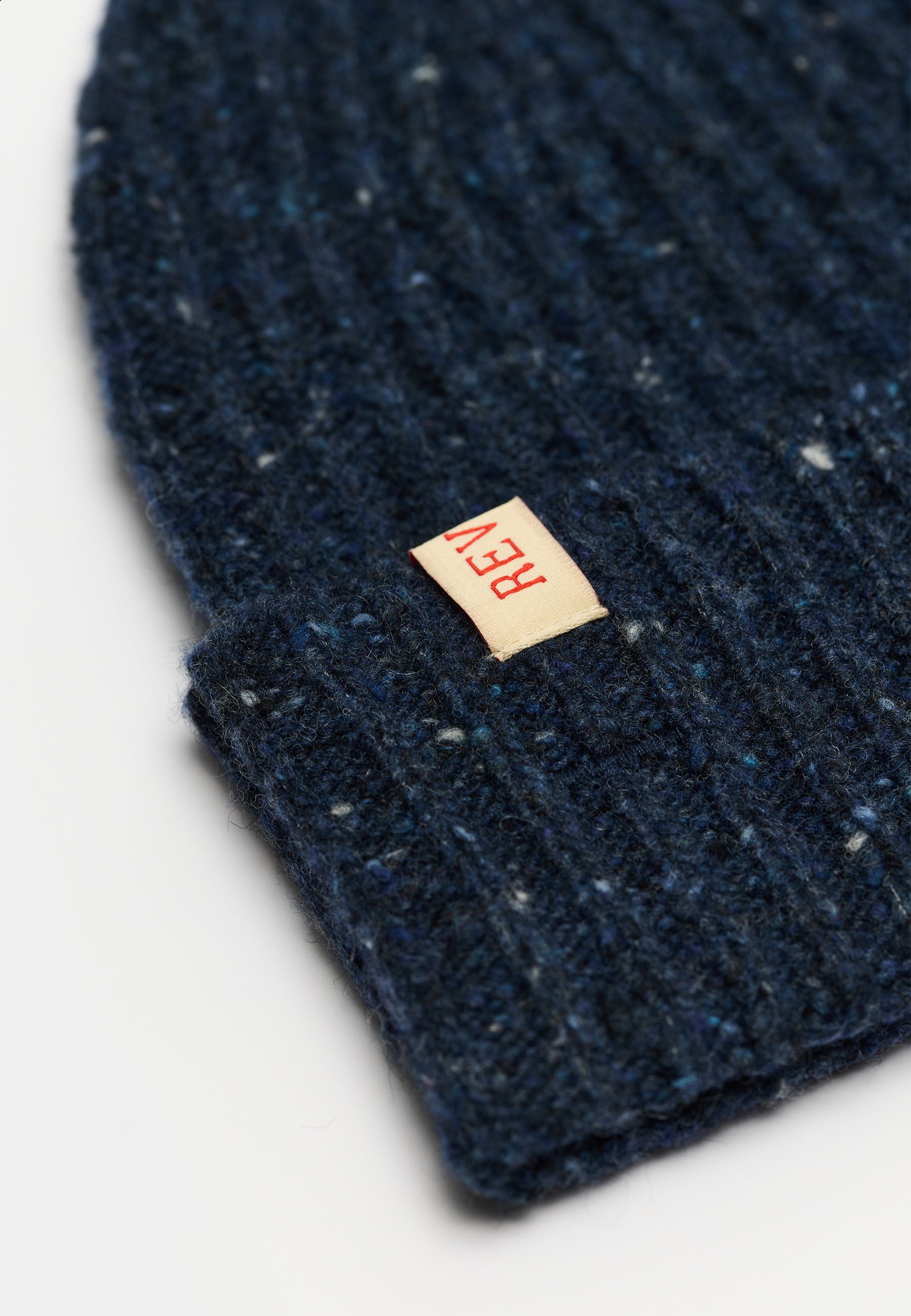 Revolution Beanie Melange Headwear Navy