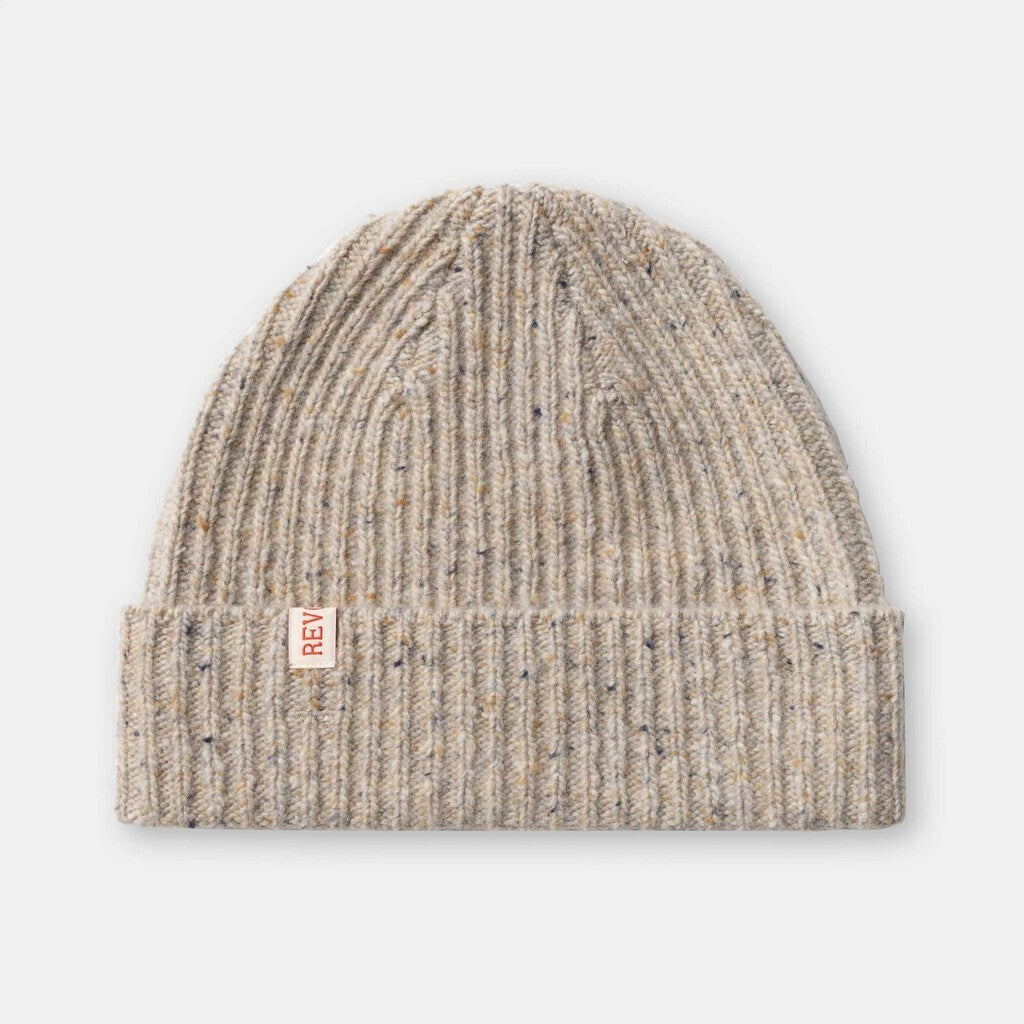 Revolution Beanie Melange Headwear Offwhite