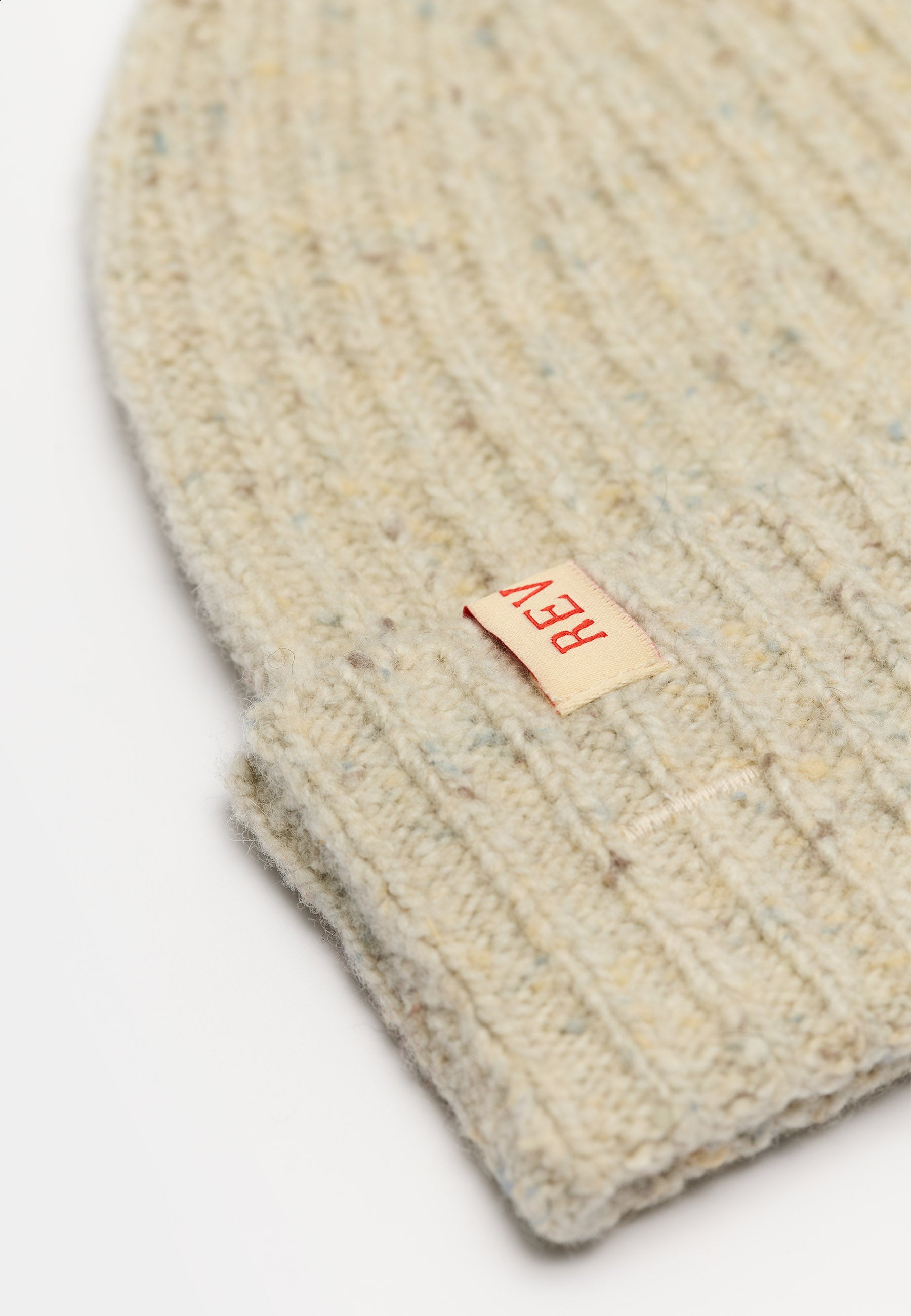 Revolution Beanie Melange Headwear White