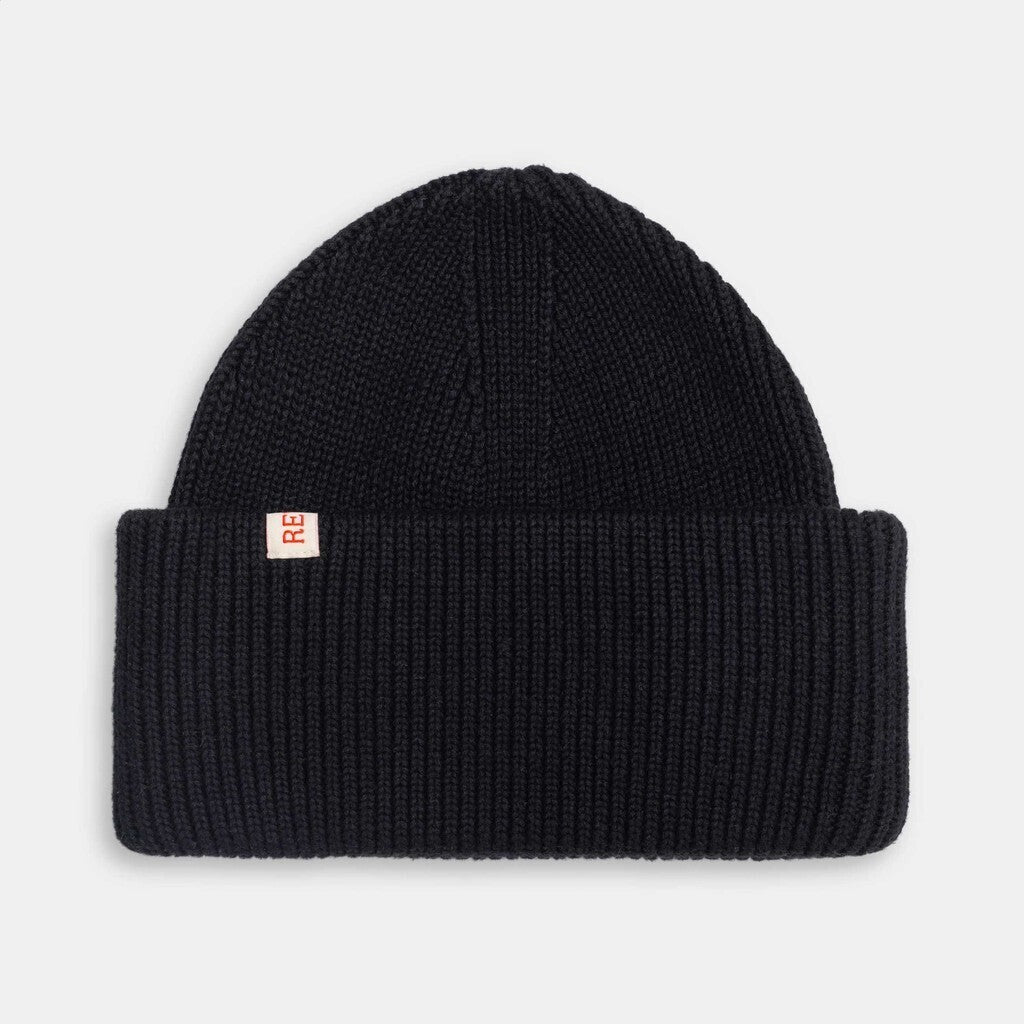 Revolution Big Fold Up Beanie Headwear Black