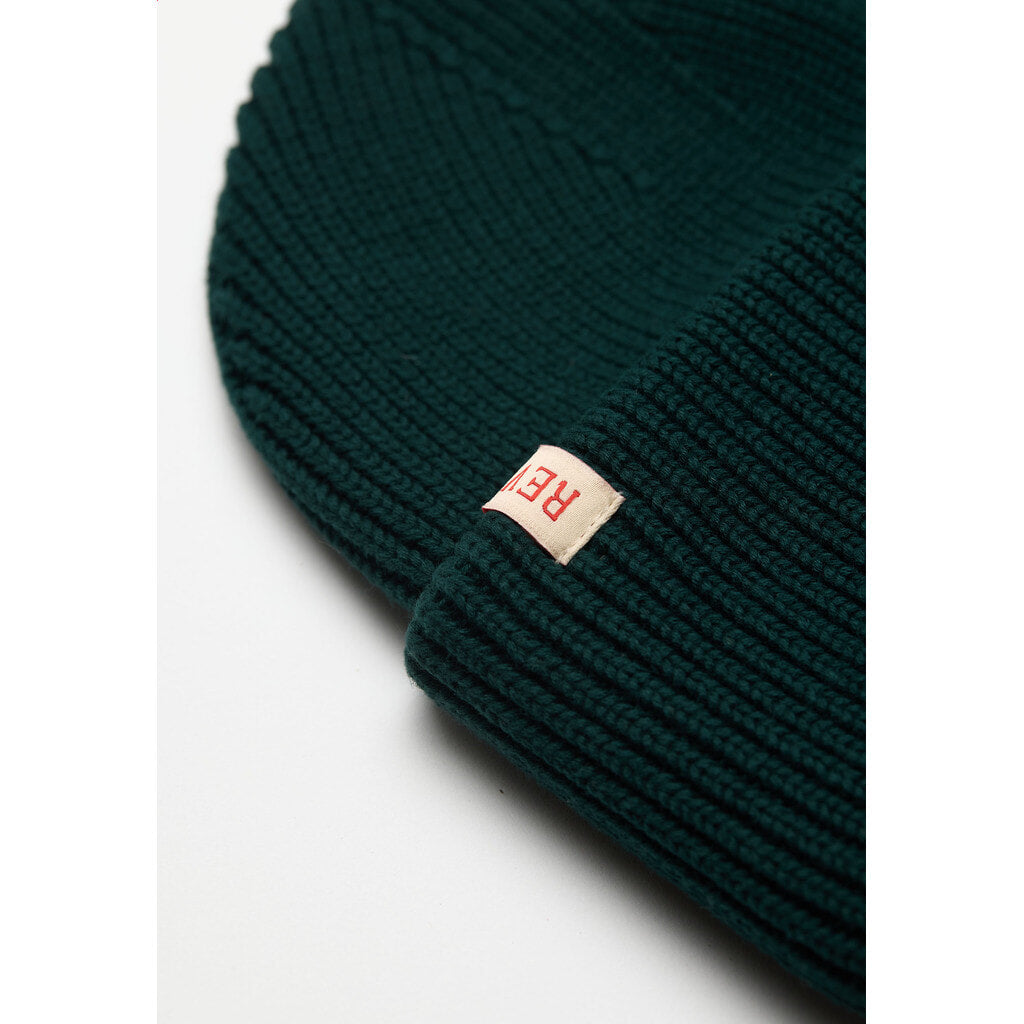 Revolution Big Fold Up Beanie Headwear Darkgreen