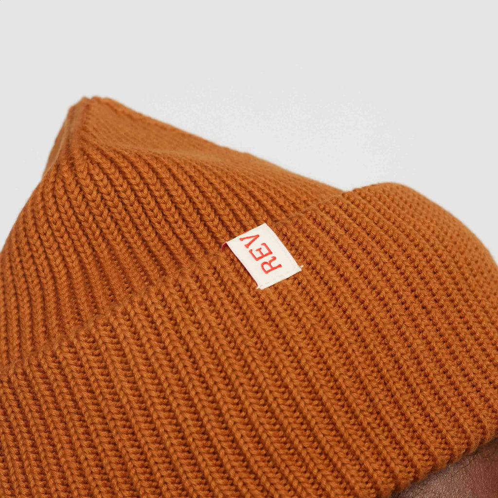 Revolution Big Fold Up Beanie Headwear Darkorange