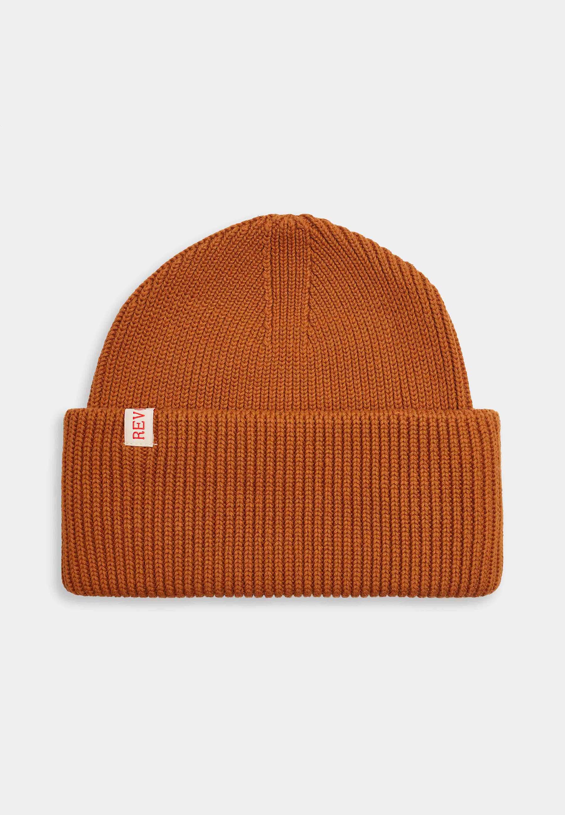 Revolution Big Fold Up Beanie Headwear Darkorange