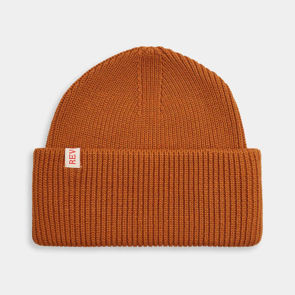 Revolution Big Fold Up Beanie Headwear Darkorange