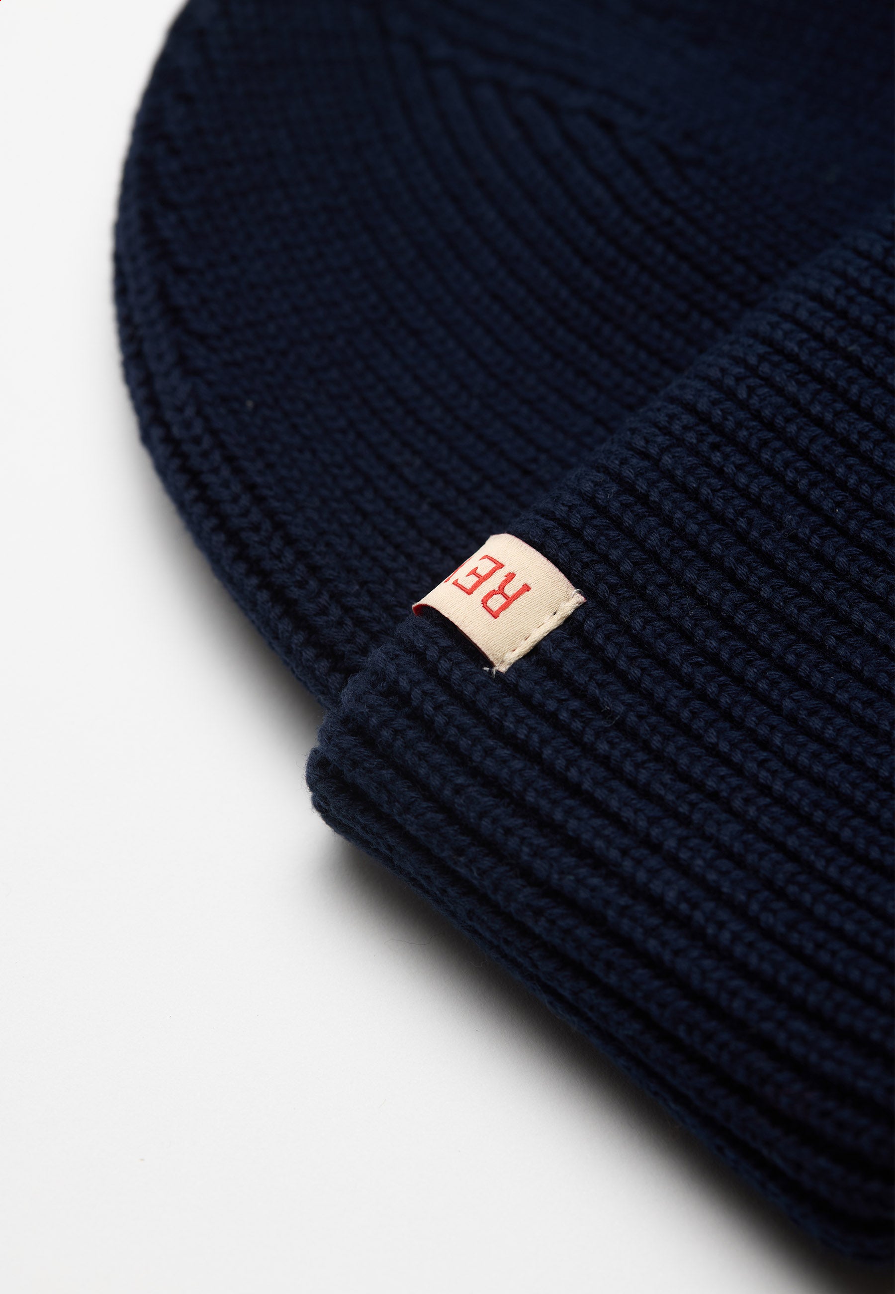 Revolution Big Fold Up Beanie Headwear Navy