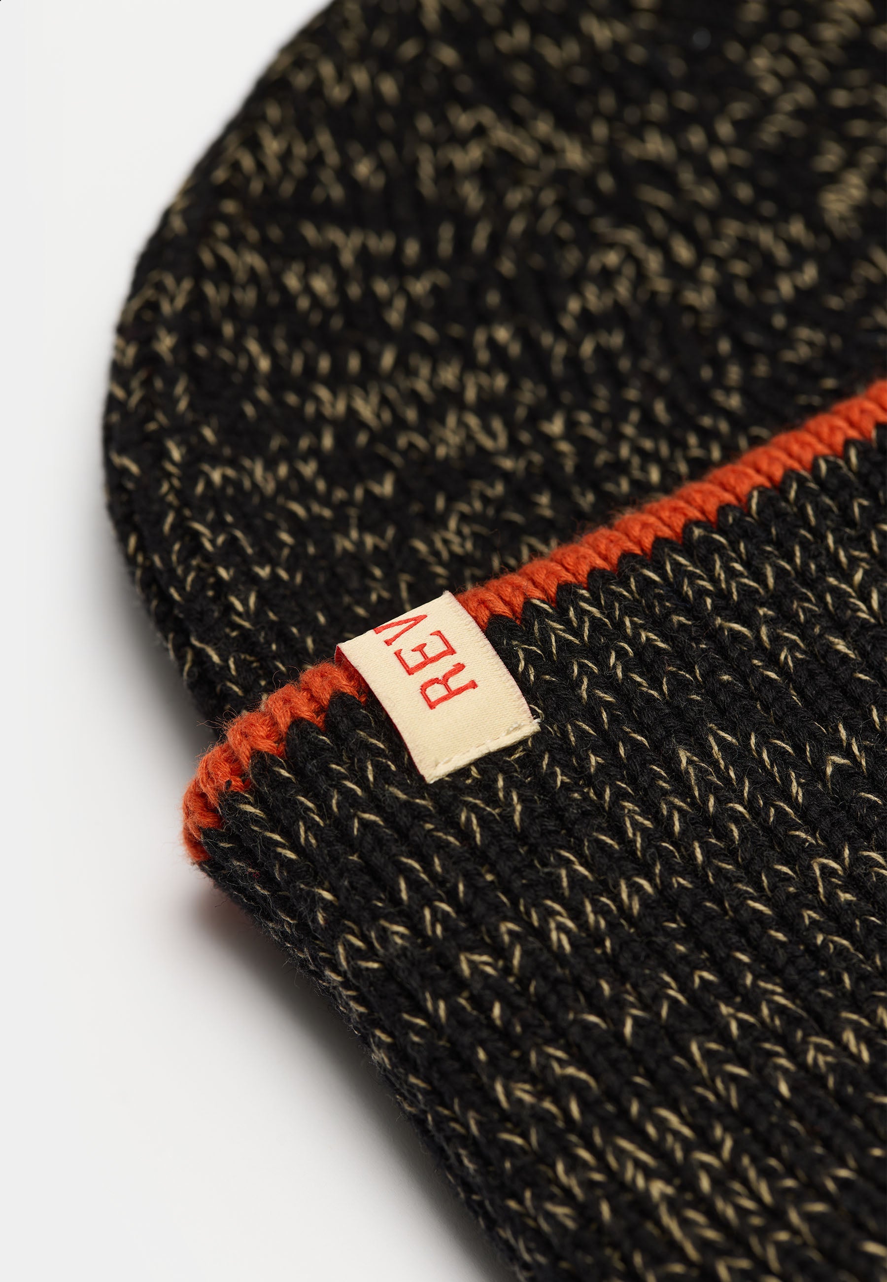 Revolution Big Fold Up Beanie Headwear Black