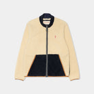 Revolution Blocked Teddy Jacket Fleece Dustblue
