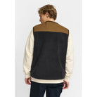 Revolution Blocked Teddy Vest Fleece Darkgrey