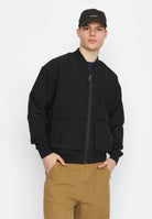 Revolution Bomber Jacket Lightweight Outerwear Black