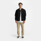 Revolution Bomber Jacket Lightweight Outerwear Black