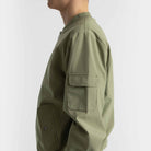 Revolution Bomber Jacket Lightweight Outerwear Lightgreen