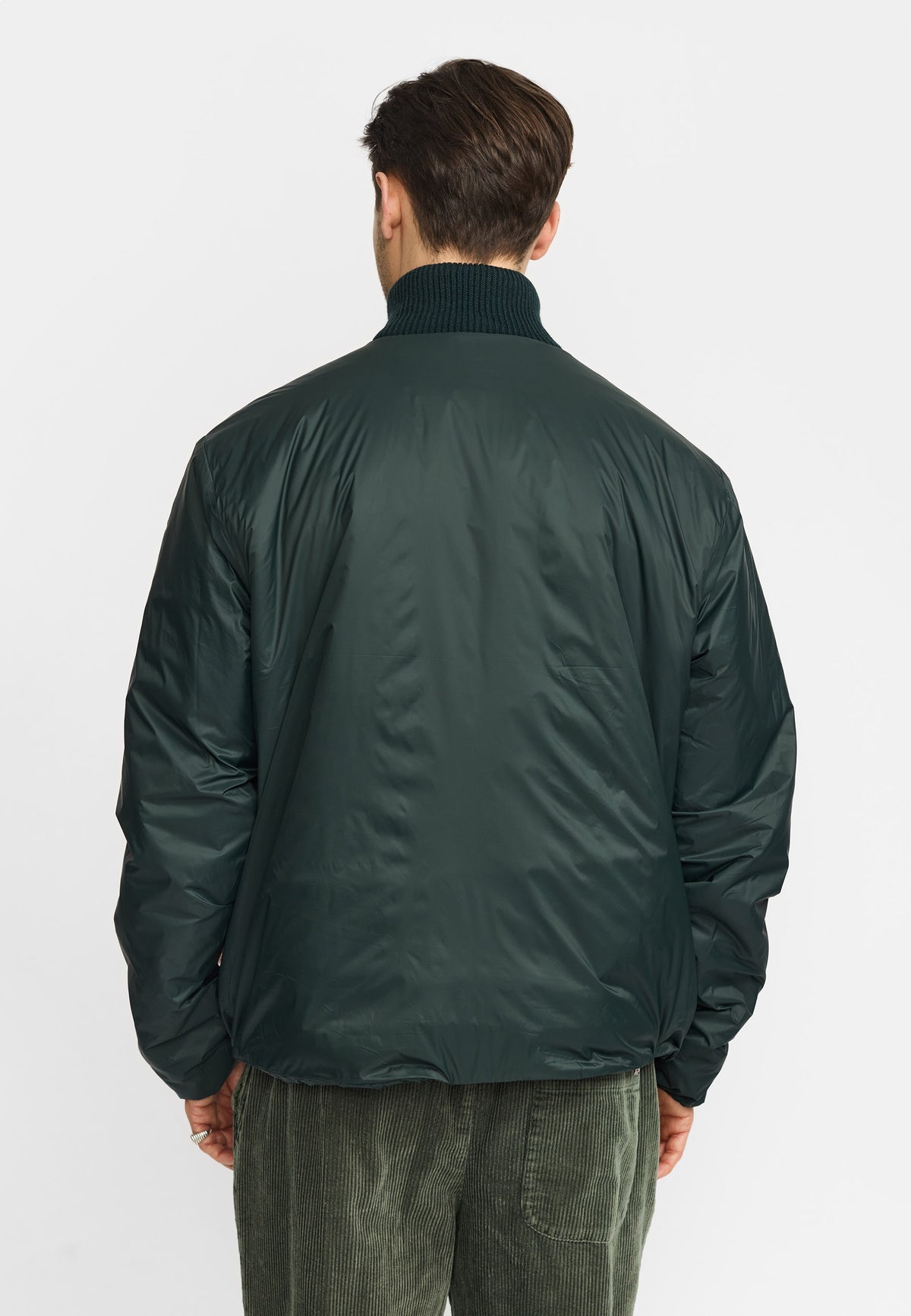 Revolution Bomber Jacket Winter Outerwear Darkgreen