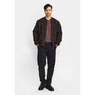 Revolution Bomber Jacket Winter Outerwear Brown