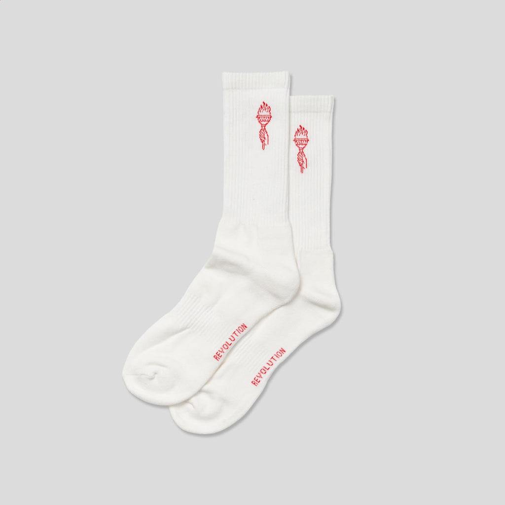 Revolution Brand Sock Socks White