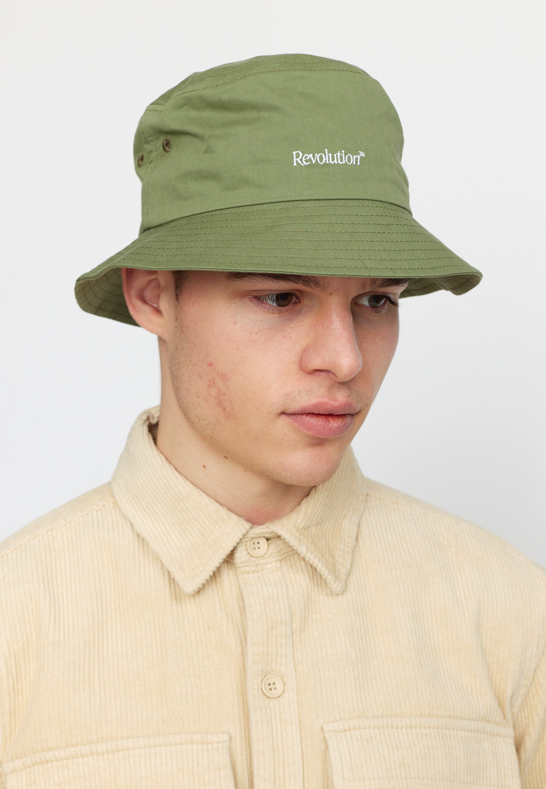 Revolution Bucket Hat Headwear Army