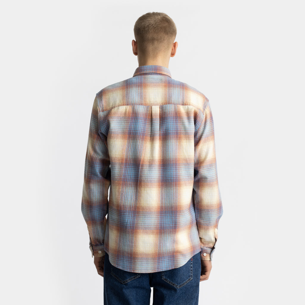 Revolution Button-down Shirt Long-sleeve Shirts Lightblue