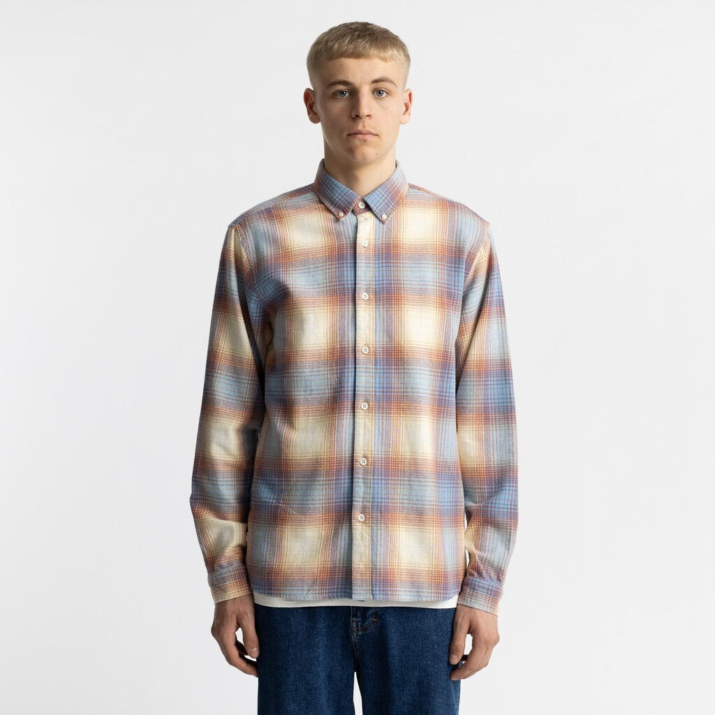 Revolution Button-down Shirt Shirts Lightblue