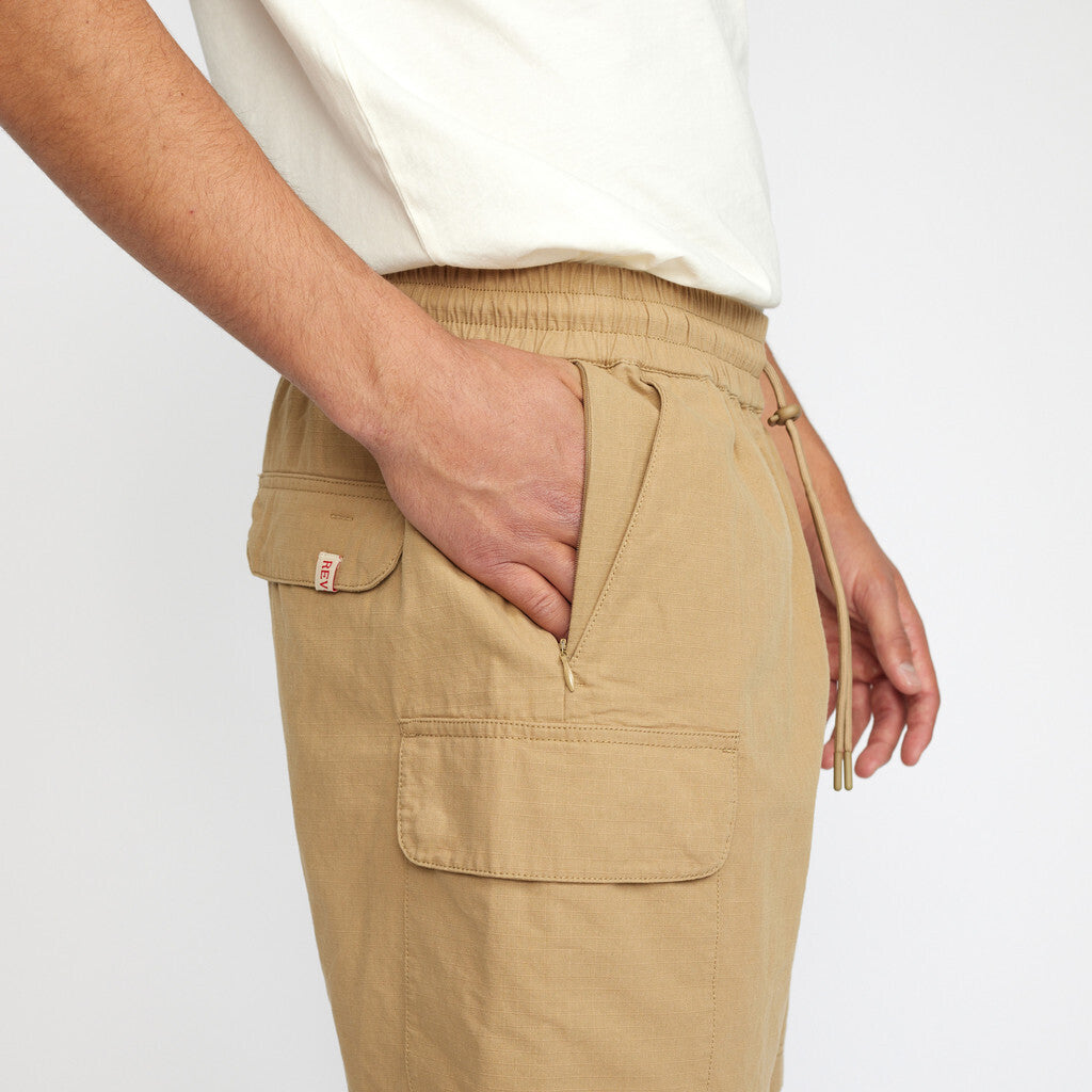 Revolution Cargo Shorts Shorts Khaki